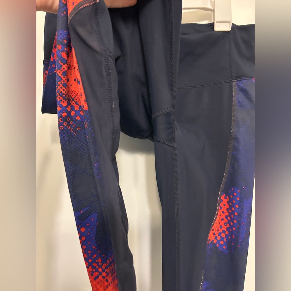 Athleta Electro Cobalt Ankle Tight Mesh Leggings - Picture 6 of 12
